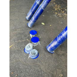 Волейбольные универсальные стойки со стаканами